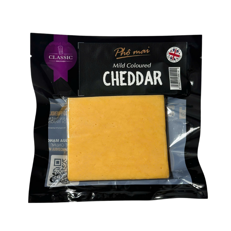 Phô mai Mild Colour Cheddar (100G) - Coombe Castle - Ctr Phô mai Mild Colour Cheddar (100G) - Coombe Castle - Ctr