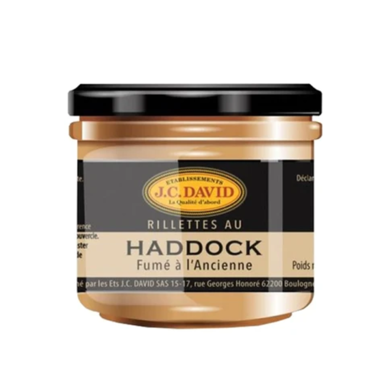 Rillettes Cá Tuyết Chấm Đen - Haddock Rillettes (90G) - J.C.David Rillettes Cá Tuyết Chấm Đen - Haddock Rillettes (90G) - J.C.David