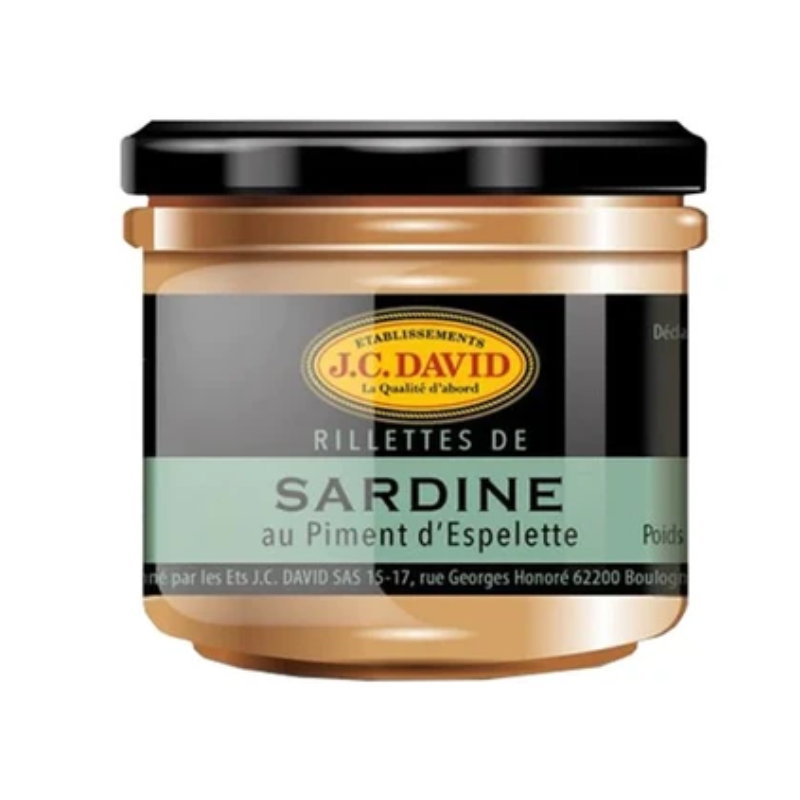Sardine Rillettes (90G) - J.C.David Sardine Rillettes (90G) - J.C.David