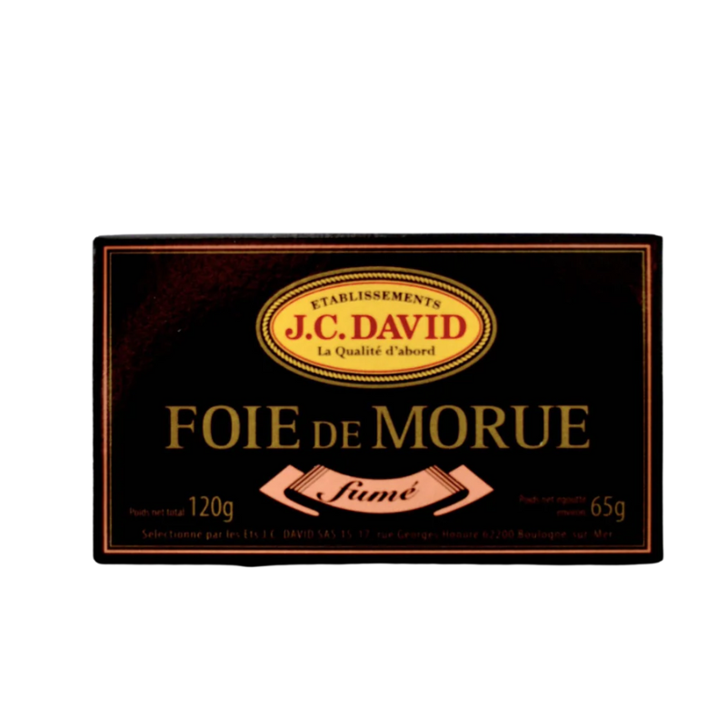 Smoked Cod Liver (120G) - J.C.David Smoked Cod Liver (120G) - J.C.David