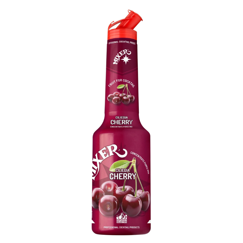 Anh đào nghiền nhuyễn – Mixer - Concentrate Puree Mix - Cherry 1L