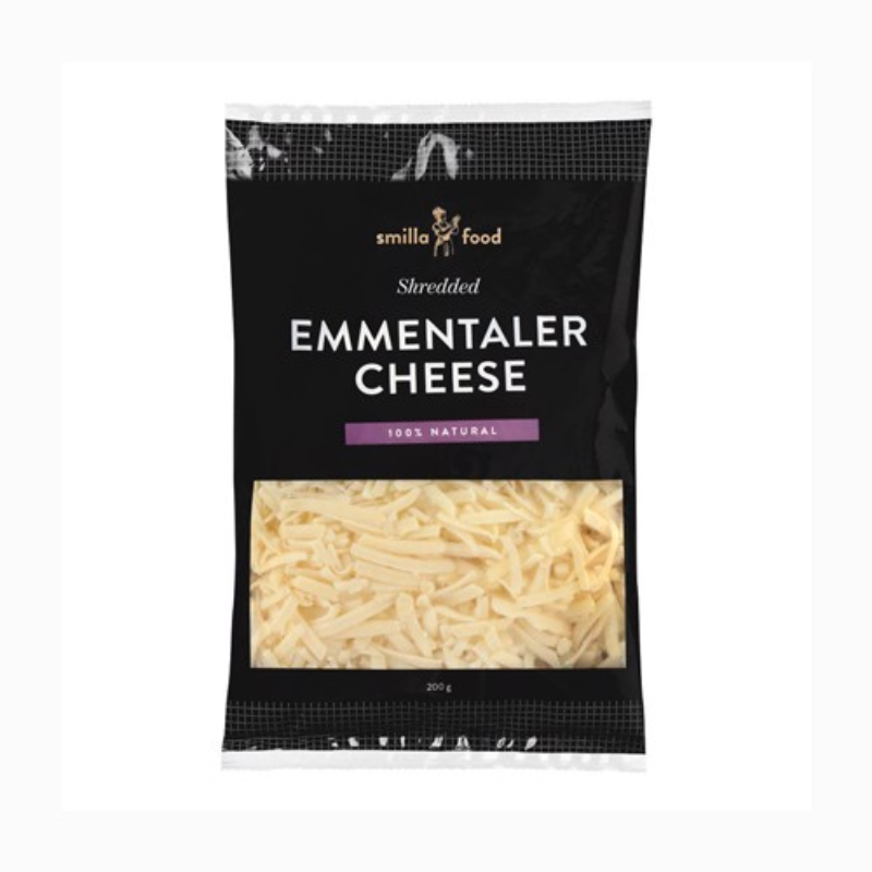 Shredded Emmentaler Cheese (200G) - Smilla