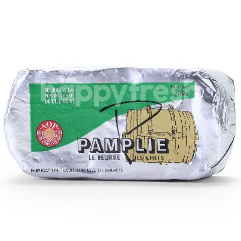 Butter With Sea Salt Block Frz (250g) - Pamplie