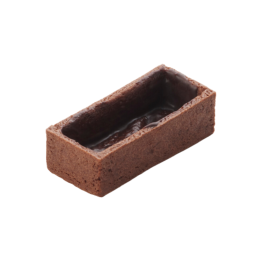 Rectangular Tart Shell Cocoa (2.5X5Cm, 12G) - (C240) - C'Est Bon