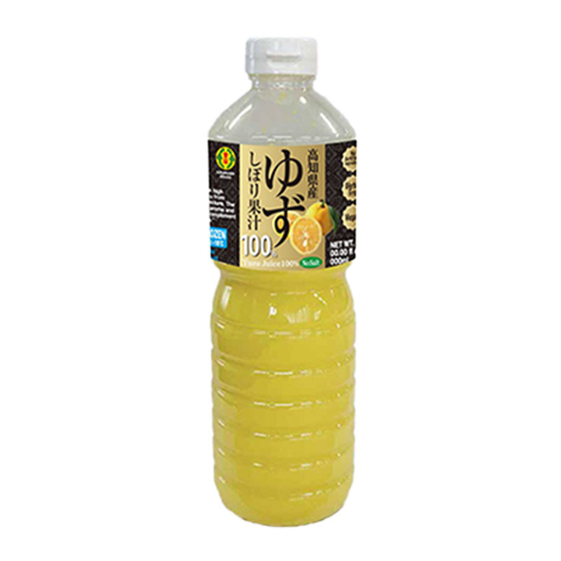 Nướt cốt chanh Nhật Yuzu - Natural Yuzu Citrus Juice 100% Frz Kinjirush (900Ml) - Sanriku