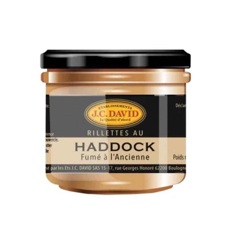 Rillettes Cá Tuyết Chấm Đen - Haddock Rillettes (90G) - J.C.David