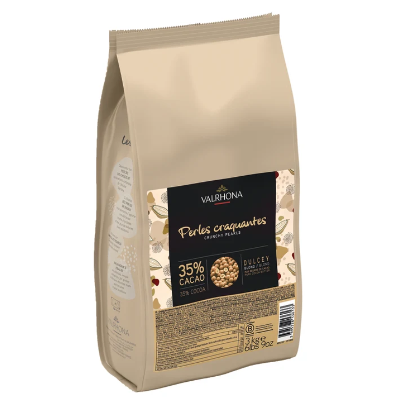 Blond Crunchy Pearls Dulcey 35% (3Kg) - Valrhona