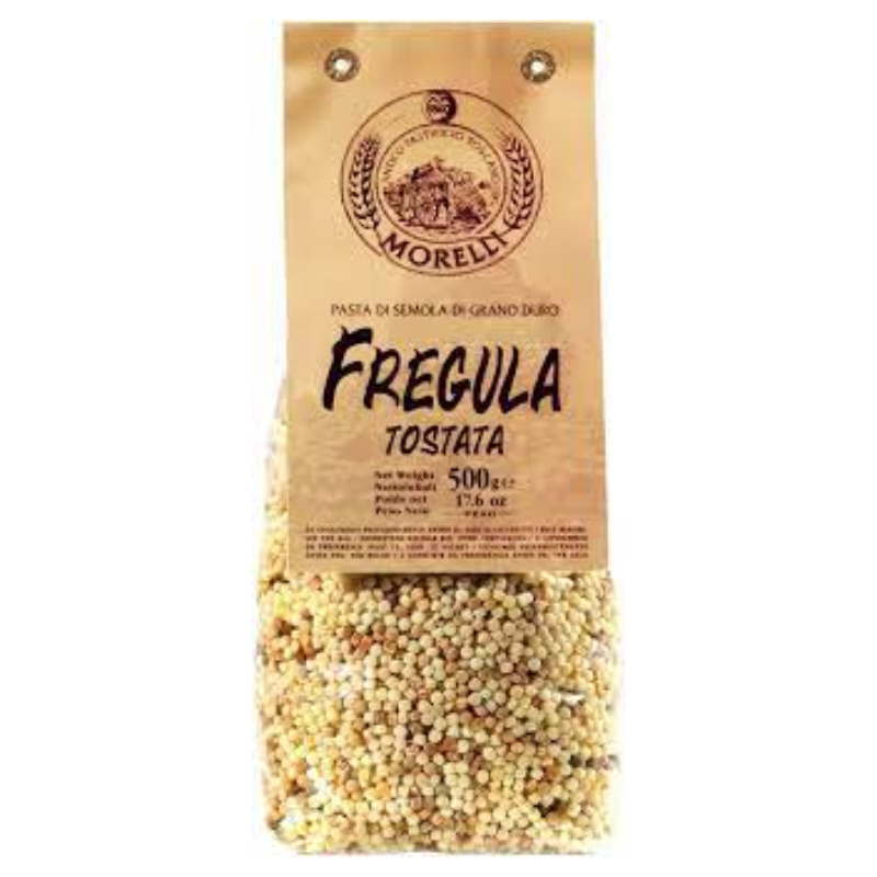 Fregula Sardo (Pates Italiennes Torrefiés) Morelli 500g - Pasta Morelli