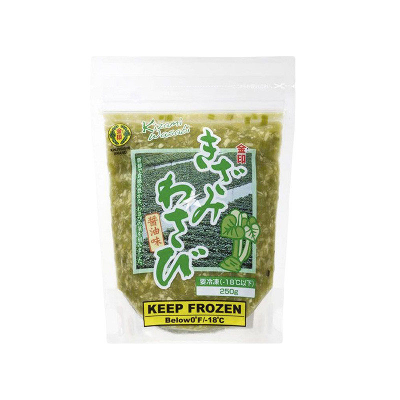 Wasabi băm - Wasabi Chopped Frz Kinjirush (250G) - Sanriku Wasabi băm - Wasabi Chopped Frz Kinjirush (250G) - Sanriku