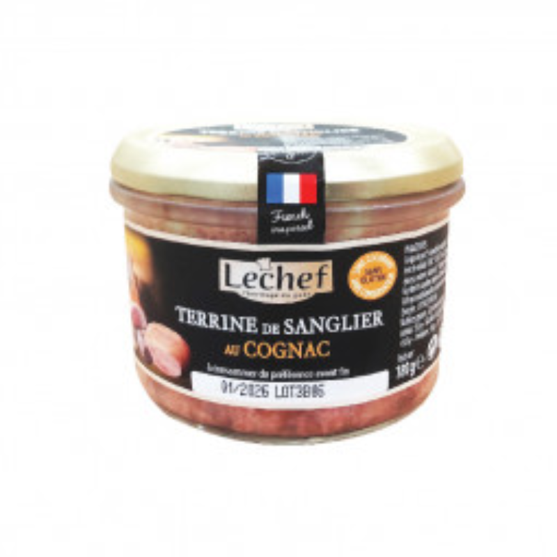 Wild Boar Terrine With Cognac (180g) - Le Chef