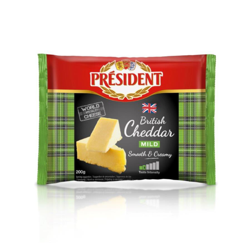 Mild White Cheddar (200G) - PrÃ©sident