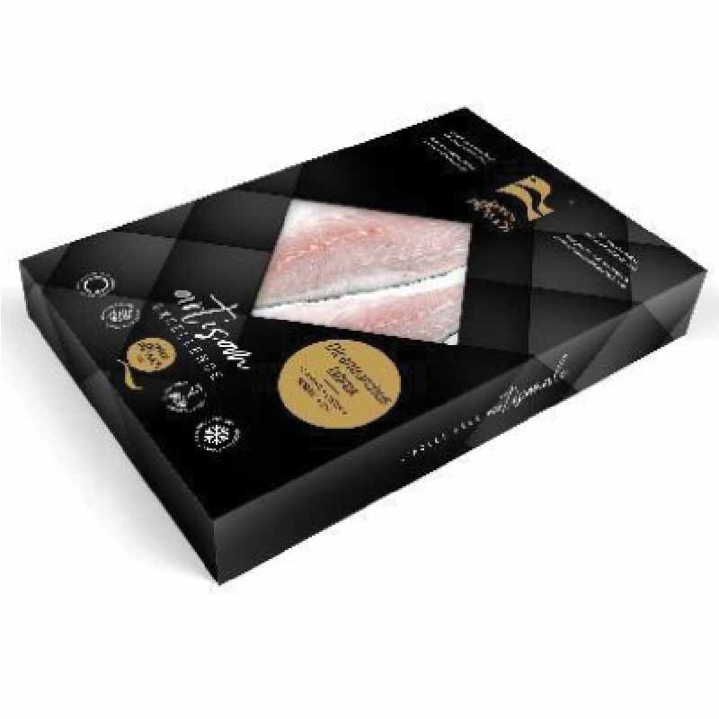 Frozen Farmed Seabass Fillet Portion (180g)   - Palamos