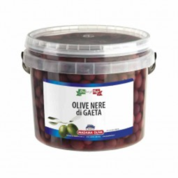 Olives Black Pitted Leccino (1.8Kg-3.1Kg) - Madama Oliva